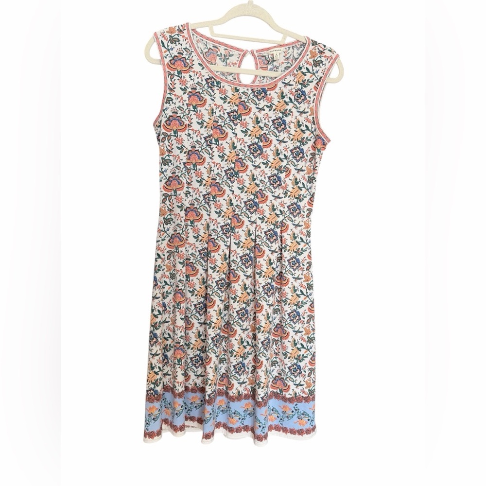 Max Studio Cottage Core Style Floral Sleeveless Dress